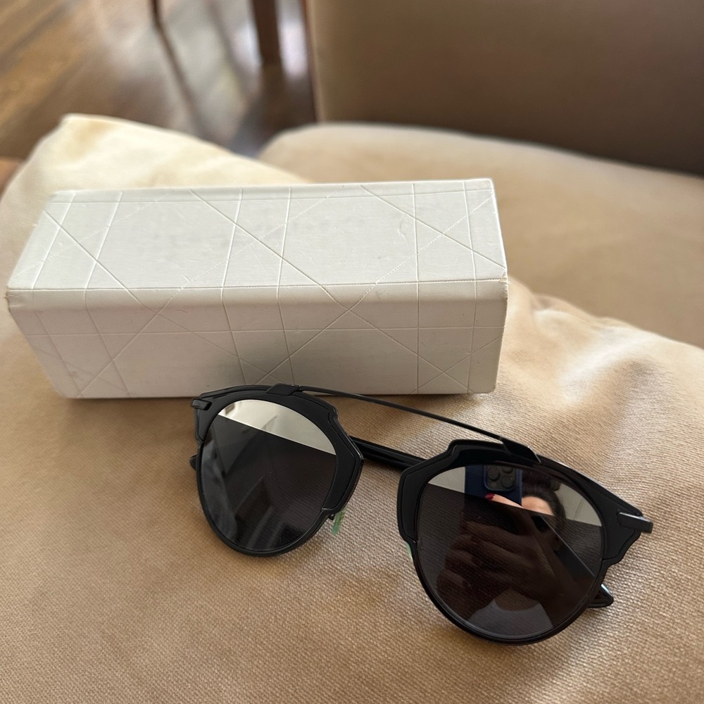 DIOR “SO REAL” MIRRORED SUNGLASSES